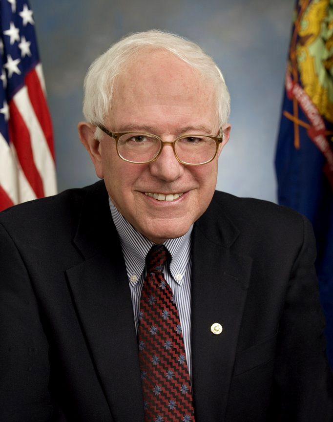 Official Senate portrait of Senator Bernie Sanders
