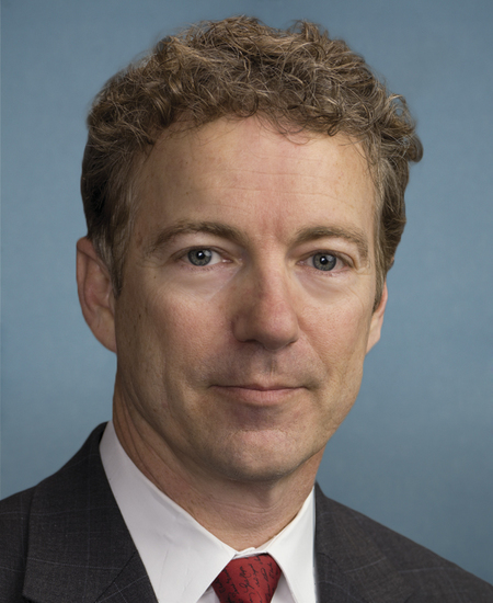 Official congressional portrait of Rand Paul