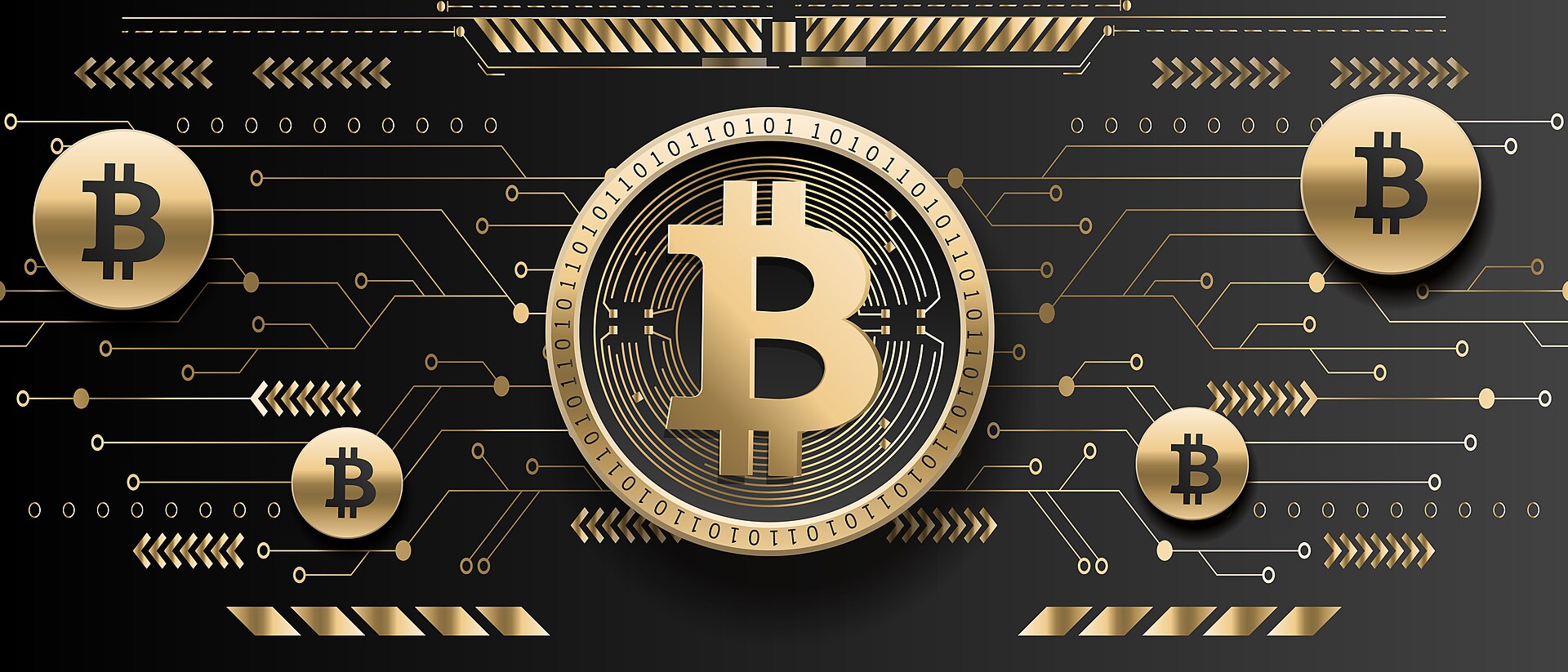 A physical token bearing the Bitcoin symbol