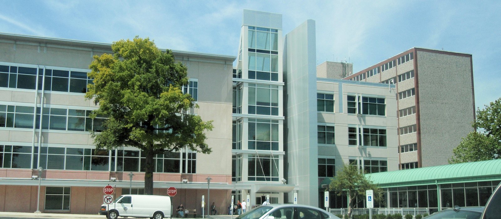 The headquarters of the Social Security Administration in Woodlawn, Maryland