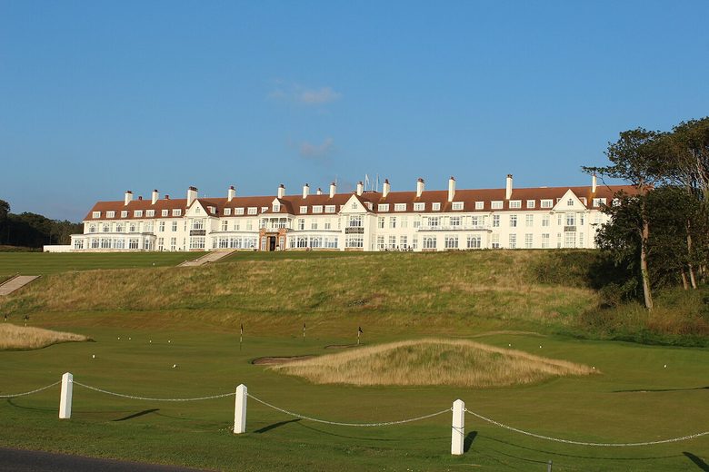 Trump Turnberry hotel and golf resort in Ayrshire, Scotland